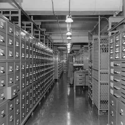 Harris &amp; Ewing. "National Archives. Washington, D.C., Nov. 22." Retrieved from the Library of Congress. <http://www.loc.gov/pictures/item/hec2009014404/>.